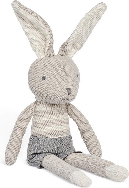 Jollein Knuffel Konijn - Joey - Grijs - 50 cm