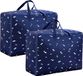Pcs105L Grote Opbergzak met Rits voor Kleding - Set van 2