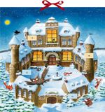 Coppenrath Zettel-Adventskalender - Weihnachtsraub auf Burg Felsenfest