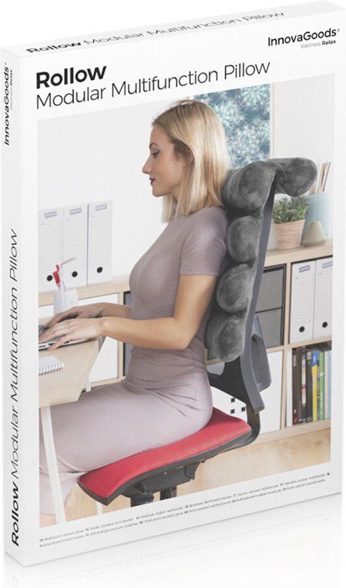 Ergonomisch Kussen - Multifunctioneel Modulair Kussen - Grijs