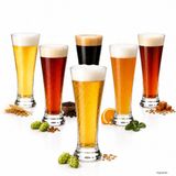 MamboCat 6-delige set BERND PUB bierglas 0,3L conisch
