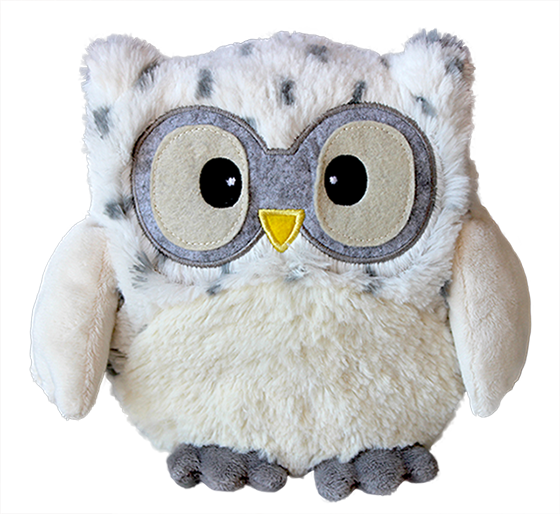 Warmies 16011 Knuffel - Wit/Grijs - 650g