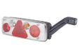 HELLA 2VP 340 940-101 Achterlicht - EasyConn II Hybrid - Hybride - 24V - Opbouw/Geschroefd - Lenskleur: Transparent - Stekker: 7-pol (ECon) - rechts - Aantal: 1