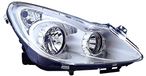 TarosTrade 37-0328-R-25139 Elektrische koplamp met motor tot 2011 Valeo Rechts
