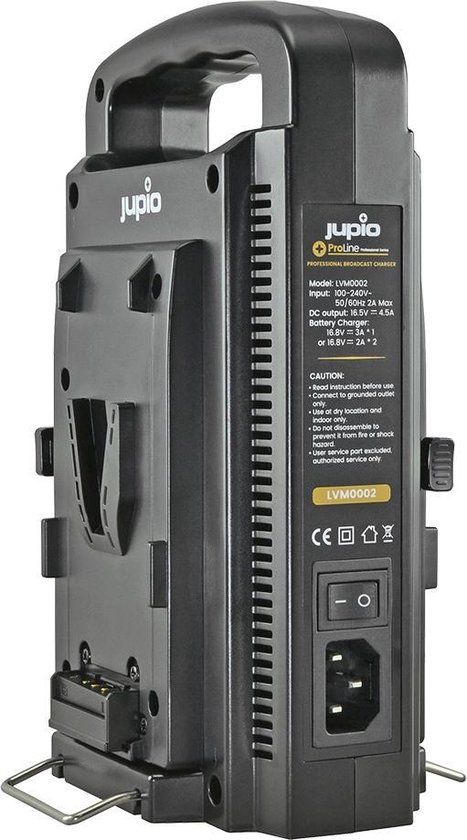 Jupio Portable V-Mount Charger - Sony Camera - Including Cable