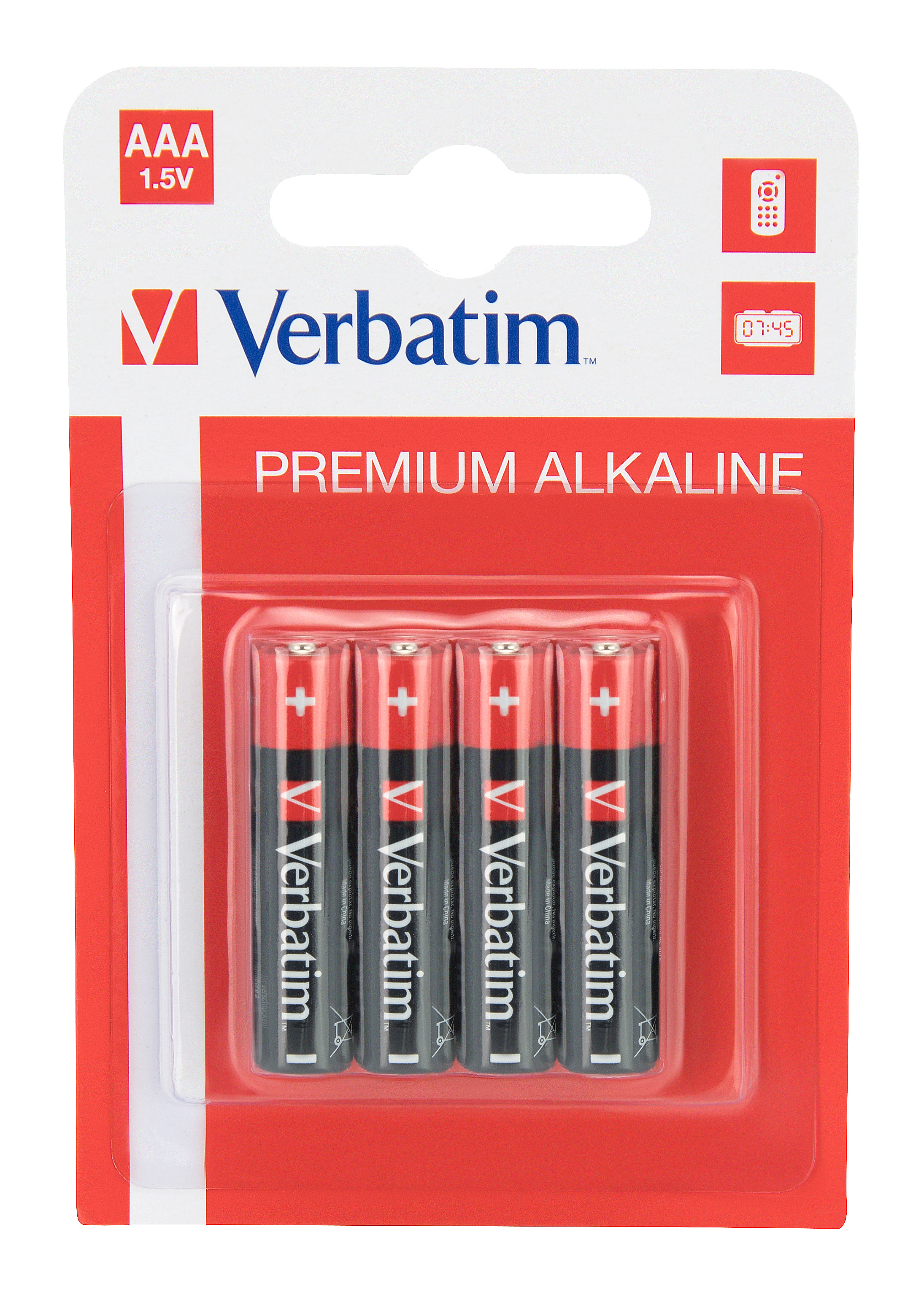 Verbatim AAA-alkalinebatterijen