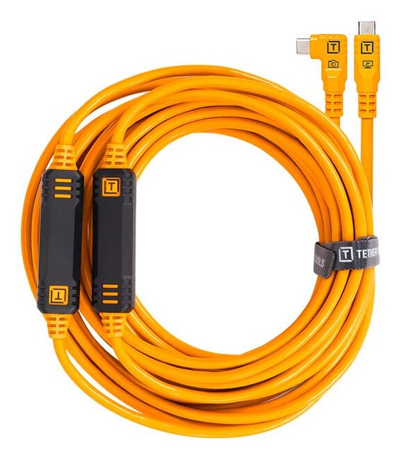 TetherTools TetherPro USB-C naar USB-C Kabel - 9.4m - Oranje