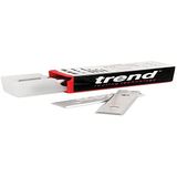 Trend Professioneel Rota-Tip Rechte Freesbladen, 49.5X12X1.5Mm, Twee-Gatenontwerp, Vervangbare Hardmetalen Punten, Eindspeling, 10 Stuks, Rb/B/10