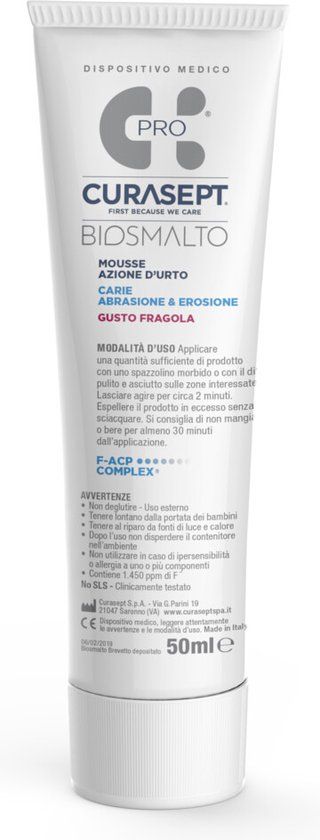 Curasept Biosmalto Mousse Cariës 50 ml