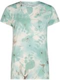 CMP Zwempak met opdruk voor dames, lagoon/off white, 3XL
