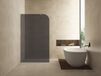 Wiesbaden Curvea inloopdouche 1200 x 2000 x 8 mm nano rookglas