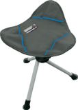 High Peak Tarifa - Tabouret de camping - Pliable - Gris foncé/Bleu