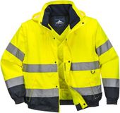 Portwest C468 HI-Vis Bomberjack Geel S
