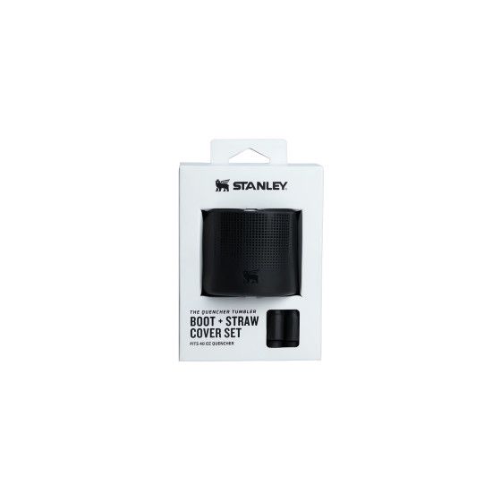 Stanley Quencher® Boot en rietjes-cover set Black 2.0 (1.18L) - Zwart