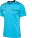 Hummel Jersey Scheidsrechtersshirt Heren Neon Blauw Polyester Korte Mouw M