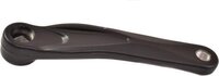 Crankarm links Miranda Alfa 1 170mm - zwart