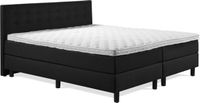 Soft bedden Boxspring Luxe - 200x220 cm - Zwart