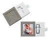 Elegantdisk Boîte USB - Tissu lin (Gris) - EAN: 0704725432084