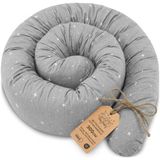 Totsy baby Galaxy Zijslaper kussen Lichaamskussen 300 cm Katoen - Lang kussen bed rol slaapkussen nek rol Decoratie voor kinderkamer Oeko-Tex Galaxy