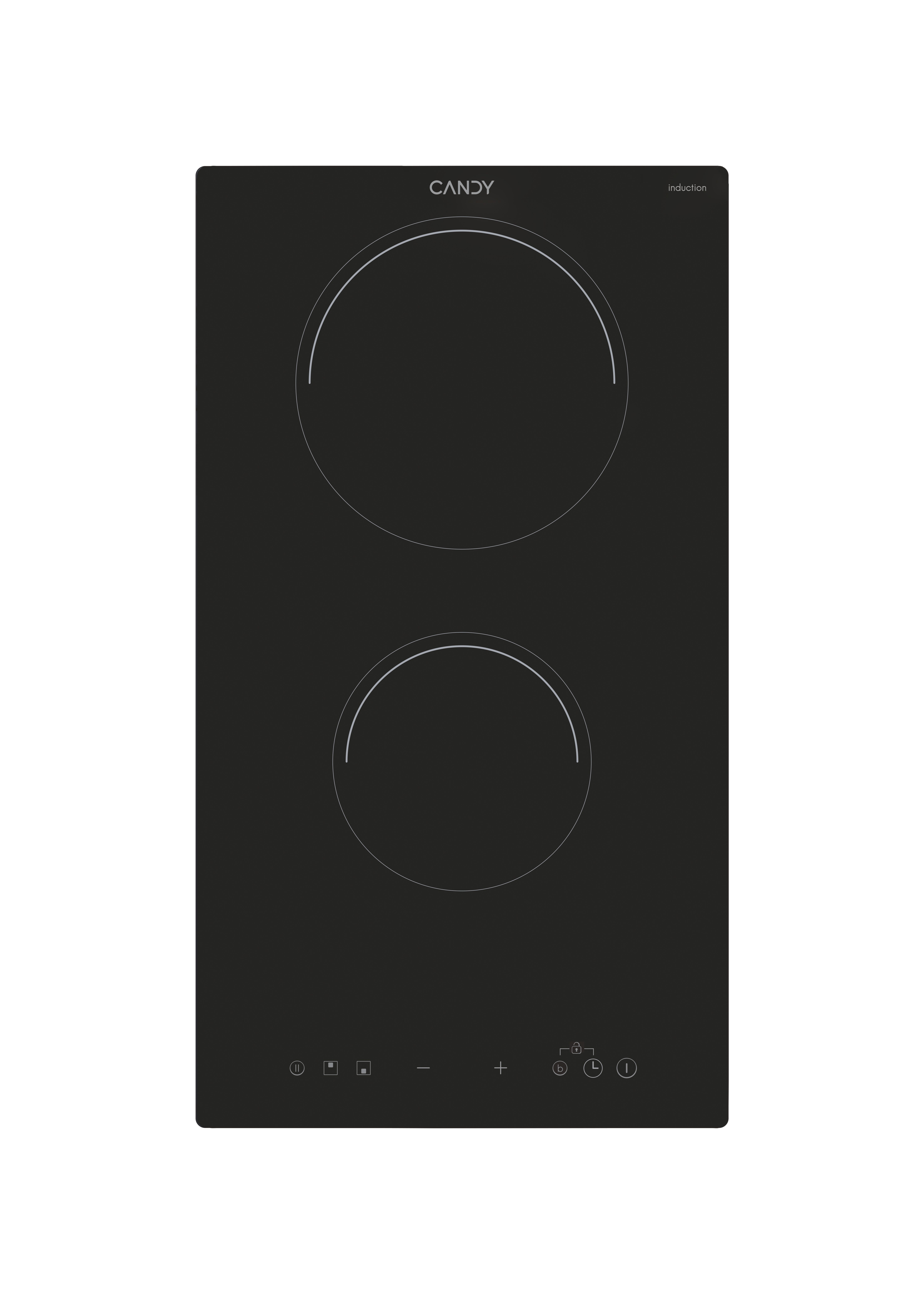 Candy CID 30/1 Zwart Ingebouwd 30 cm Inductiekookplaat 2 zones