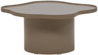 Hioshop Ilse salontafel Ø90cm bruin