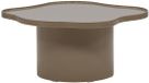 Hioshop Ilse salontafel Ø90cm bruin