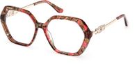 Guess GU50317 Bordeaux/avana 54/15/140 Vrouwen Brilmonturen