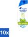 Head & Shoulders 2-in-1 Shampoo Apple Fresh - 300 ml - Voordeelverpakking - 10 stuks