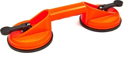 HBM Glasdrager / Zuignap - 2 zuignappen - 60 kg