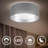 B.K.Licht Plafondlamp Sterrenhemel Effect Grijs-Zilver Ø32cm
