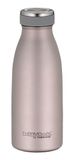 THERMOcafé by THERMOS TC BOTTLE Roestvrijstalen thermosfles, 12 uur warm, 24 uur koud, 0,35 l, lekvrij, voor school, onderweg en kantoor, roze
