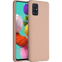Accezz Liquid Silicone Backcover voor de Samsung Galaxy A51 - Roze