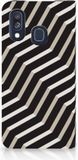 B2Ctelecom Standcase Hoesje Samsung Galaxy A40 Design Illusion - Book Case - Zwart