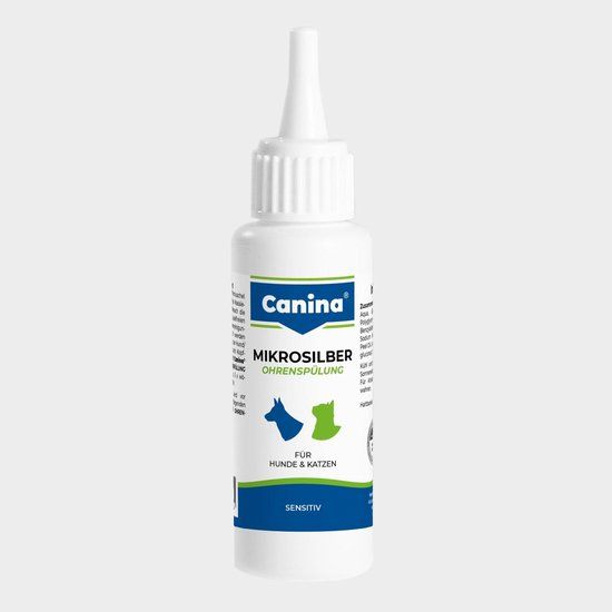 Canina Microzilver Oorspoeling - 100 ml