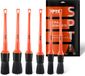 BRFCD15 SPTA Detailborstelset, 6 stuks detailkwast, reinigingsborstel, voor auto motorfiets auto reinigingswielen, dashboard, binnen, buiten