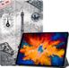 Lunso 3-Vouw sleepcover hoes - Geschikt voor Lenovo Tab P11 Pro - Eiffeltoren
