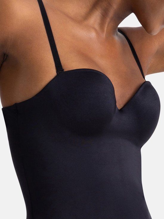Dorina Sublime Sculpt Strapless Shapewear Body - Black - 85A