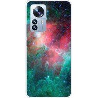 Xiaomi Mi 12 Pro Bedrukt siliconen hoesje Nebuleuse