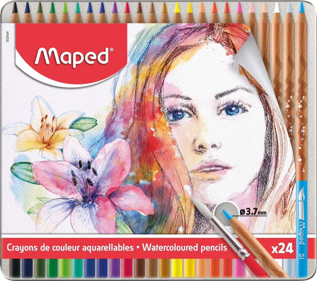 Maped Maped kleurpotloden Artist - aquarel - bliketui x24