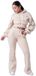 Project X Paris Vrouwelijke flare joggingbroek beige