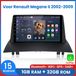 Awesafe Autoradio - Geschikt Voor Renault Megane II 2002 t/m 2009 - 9 inch IPS Scherm - Ram 1GB + Rom 32GB - GPS Navigatie Bluetooth WIFI RDS FM