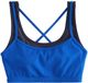 Next - Dames - Active Balance sportbeha met gekruiste bandjes en gelaagde look - Blauw