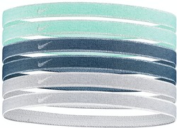 Nike Nike Swoosh Sport Headbands 6-Pack Metallic