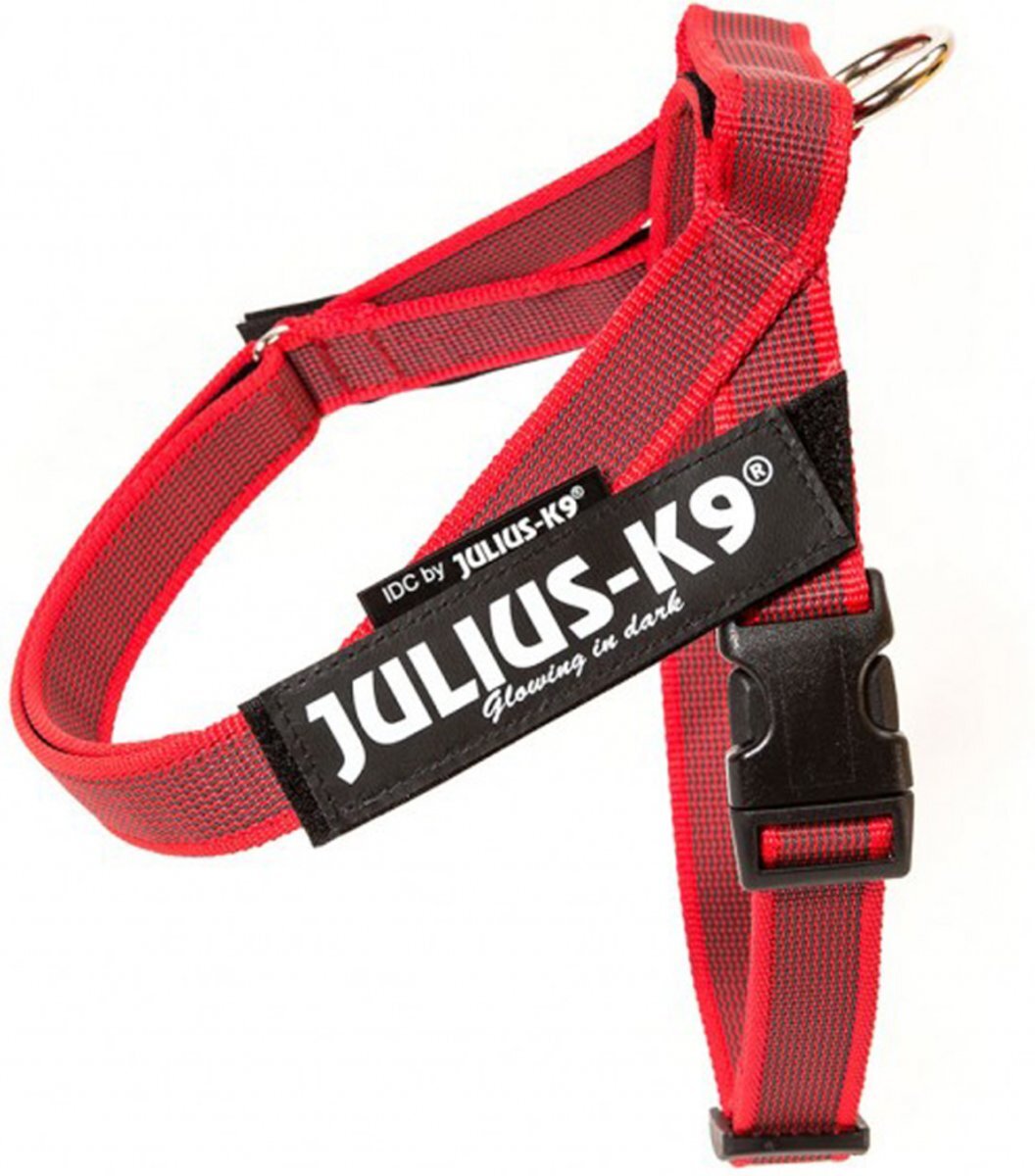 JULIUS K9 IDC Powertuig/Harnas - Mini-mini/40-53cm - XS - Rood rood