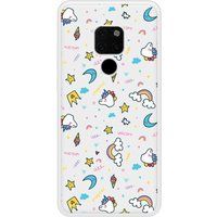 Unicorn Beschermende siliconen case compatibel met Mate 20 Rainbow