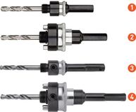 Rotec Adapter 9,5mm tbv gatzagen 32 - 210 mm