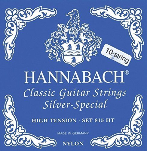 Hannabach 815 High Tension Klassieke gitaarsnaren set 10-snarig high 815010ZHT