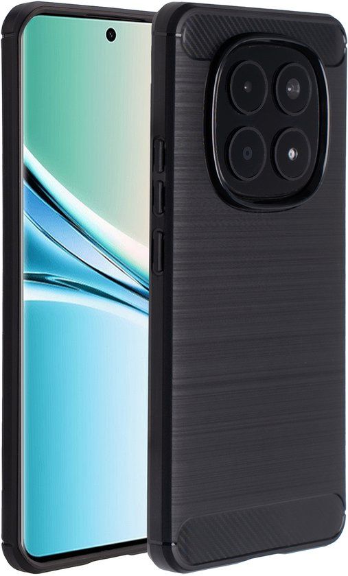 imoshion Hoesje - Geschikt voor Xiaomi Redmi Note 15 (5G) - Brushed Backcover - Zwart
