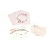 Homéa Set van 6 uitnodigingen+enveloppen voor verjaardag, van papier, boho, kat