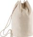 Kimood Katoenen tas met koord in marinestijl KI0629 - Natural